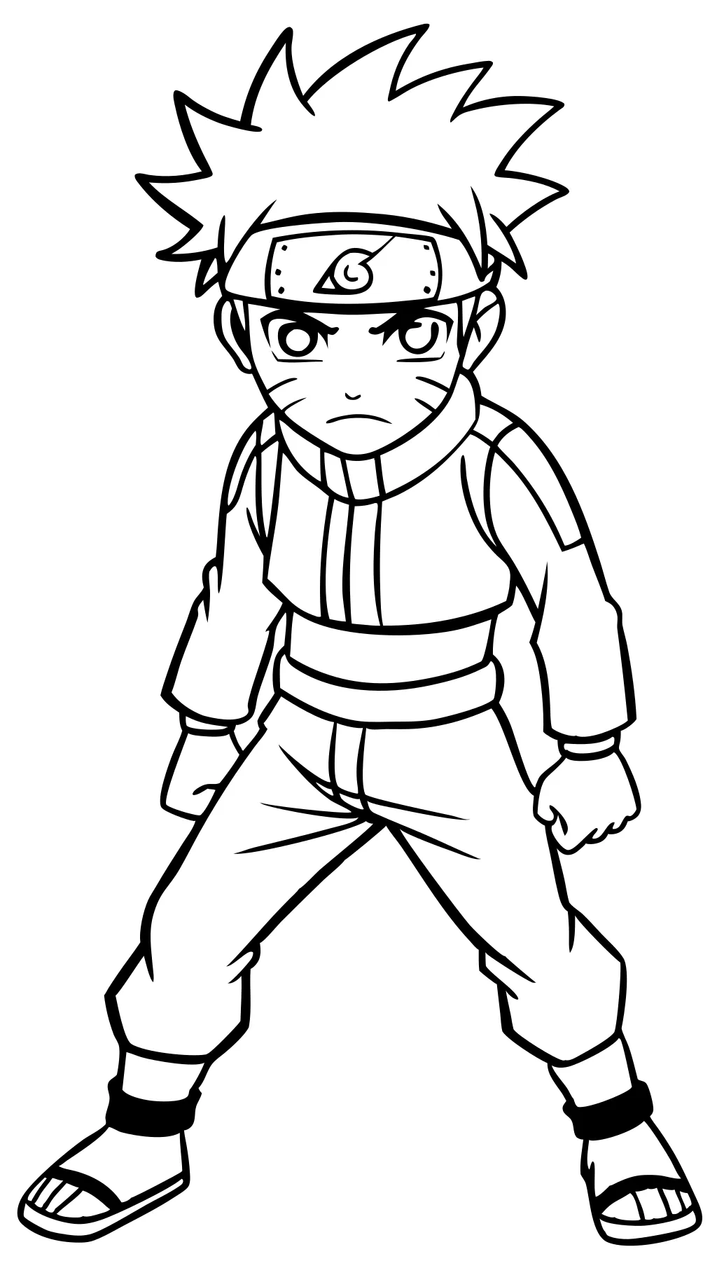 naruto uzumaki naruto coloriage